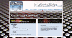 Desktop Screenshot of food-safety-school.com